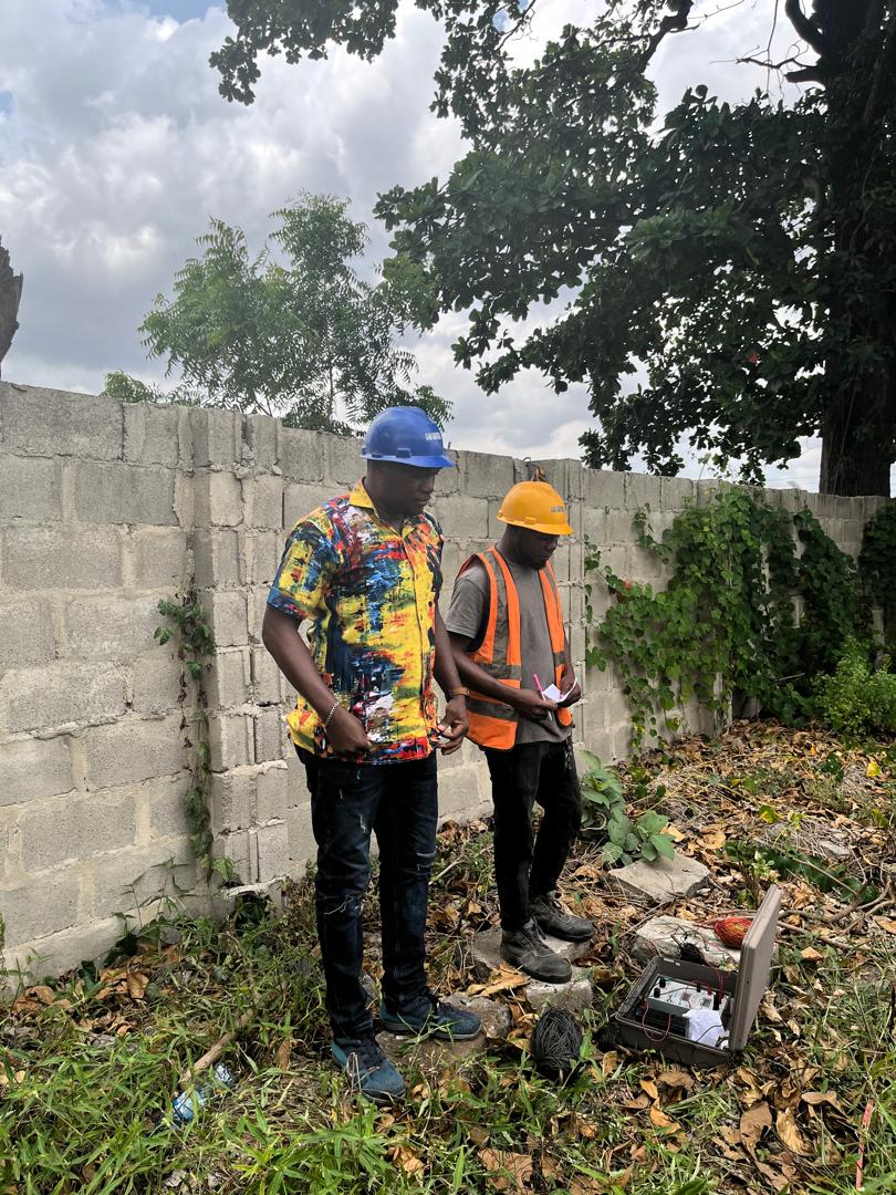 Subsoil investigation and construction of 122 nos of 24m by 500mm diameter piles at abuja street, banana foreshole estate, ikoyi.  Pile load test pile intergrity
